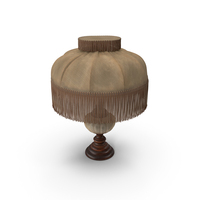 Old Dirty Vintage Table Lamp PNG & PSD Images