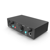 Portable USB Audio Interface PNG & PSD Images