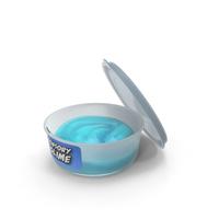 Pot Blue Toy Slimes PNG & PSD Images