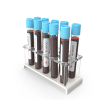 Covid 19 Blood Rack PNG & PSD Images