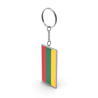 Lithuania Keychain Flag PNG & PSD Images