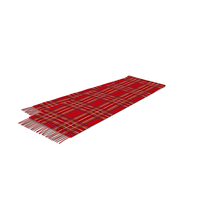 Red Scarf Folded in Half PNG & PSD Images