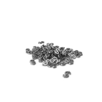 Stack Of Silver Dollar Symbols PNG & PSD Images
