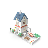House Lego Set 5891 PNG & PSD Images