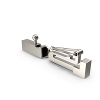 Silver Bracelet Catch Clasp PNG & PSD Images