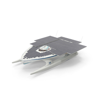 Turanor PlanetSolar Boat PNG & PSD Images