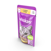 Wet Cat Food Whiskas Pouch PNG & PSD Images