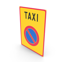 Finnish Sign Taxi Waiting Zone PNG & PSD Images