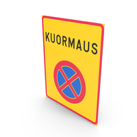 Finnish Sign Loading Zone PNG & PSD Images