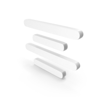 White Text Align Center Icon PNG & PSD Images