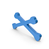 Crossed Bones Symbol PNG & PSD Images