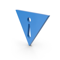 Information Triangle With Sharp Corners Symbol PNG & PSD Images