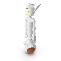 AI Robot Mirokai White PNG & PSD Images