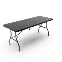 Black Economy Folding Table PNG & PSD Images