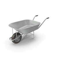 Wheel Barrow Gray PNG & PSD Images