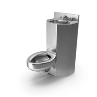 Combined Prison Toilet American Style PNG & PSD Images