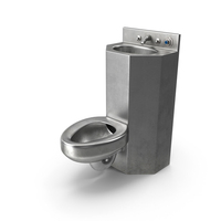 Dirty Stainless Steel Toilet PNG & PSD Images