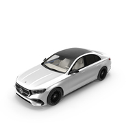 White 2023 Mercedes E Class Simple Interior PNG & PSD Images