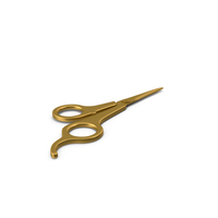 Scissors Gold PNG & PSD Images