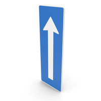 Icelandic Sign One Way Traffic PNG & PSD Images