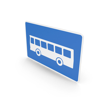 Icelandic Sign Buses Stop PNG & PSD Images