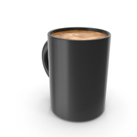 Black Cup of Coffee PNG & PSD Images