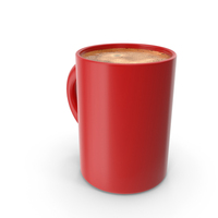 Red Cup Of Coffee PNG & PSD Images