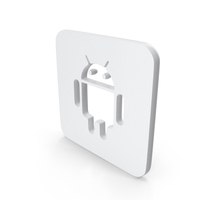 White Android Icon PNG & PSD Images