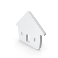 White Home Icon PNG & PSD Images