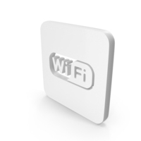 White WiFi Icon PNG & PSD Images