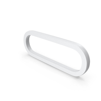 White Rectangle With Rounded Corners Icon PNG & PSD Images