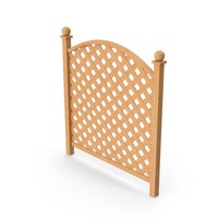 Wooden Garden Fence PNG & PSD Images