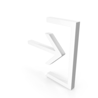 Login Icon White PNG & PSD Images