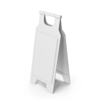 Monochrome Wet Floor Sign PNG & PSD Images