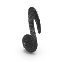 Music Note Wire Icon PNG & PSD Images