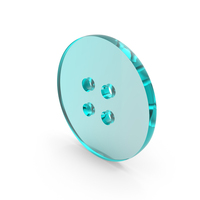 Shirt Button Icon Glass PNG & PSD Images