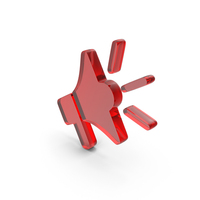 Megaphone Hand Mic Icon Glass PNG & PSD Images