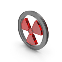 Radiation Icon Glass PNG & PSD Images