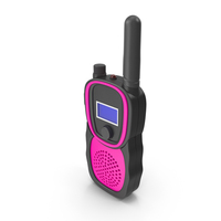 Cartoon Pink Walkie Talkie PNG & PSD Images