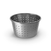 Stainless Steel Colander PNG & PSD Images