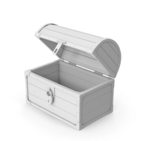 Monochrome Chest Opened PNG & PSD Images