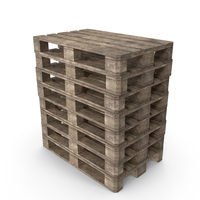 Stack Of Old Plywood Pallets PNG & PSD Images