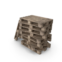 Stack Of Old Plywood Pallets PNG & PSD Images