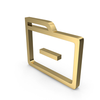 Online Folder Icon Golde PNG & PSD Images