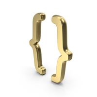 Curly Brackets Symbol PNG & PSD Images