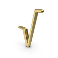 Square Root Match Symbol PNG & PSD Images