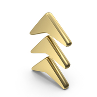 Up Arrows Symbol PNG & PSD Images