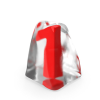 Ice Number 1 PNG & PSD Images