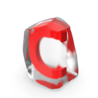 Ice Letter C PNG & PSD Images