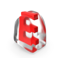 Ice Letter E PNG & PSD Images